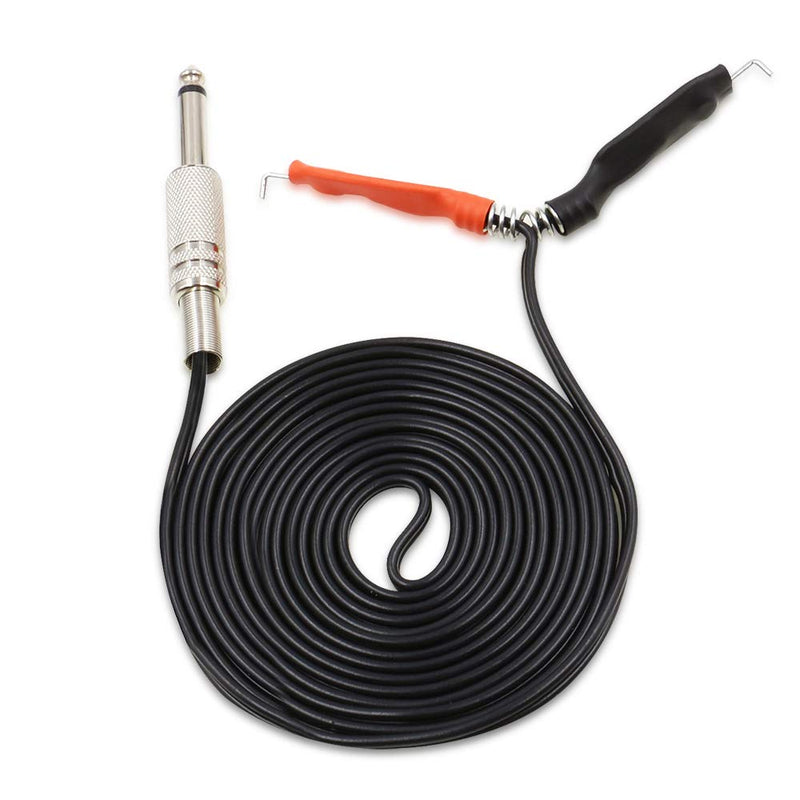 Jconly Tattoo Clip Cord - 8.2FT Long Professional Silicone Tattoo Machine Cables Hook Line Tattoo Accessories Clip Cord for Tattoo Machine Gun Power Supply Tattoo Kits